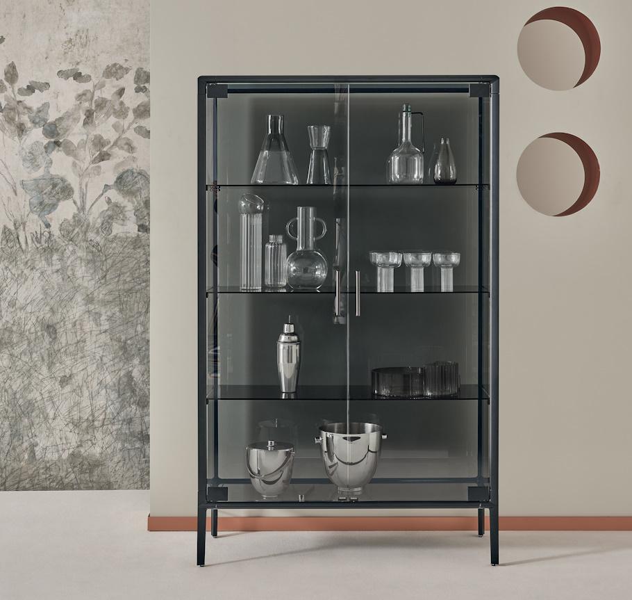 Bontempi Audrey Glass Cabinet