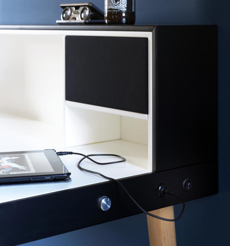 Miniforms Bardino Desk with Bluetooth Speakers - Now Discontinued