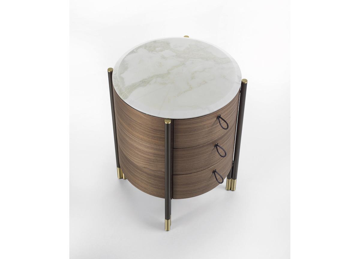 Porada Bayus Tondo 3 Bedside Table