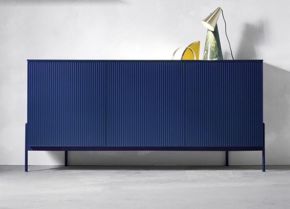 Novamobili Belt Sideboard With Grooved Doors