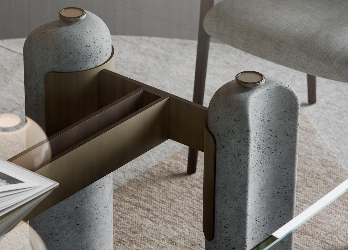 Cattelan Italia Bilbao Glass Table