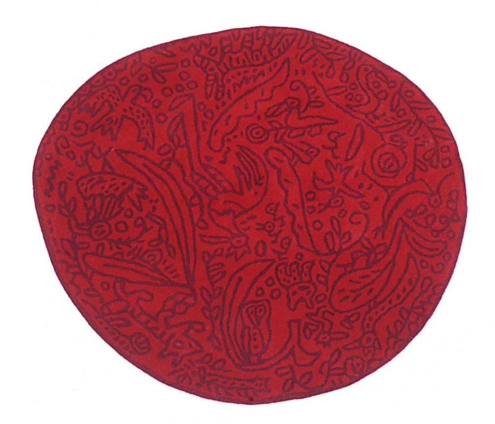 Nani Marquina Bichos y Flores Round Rug