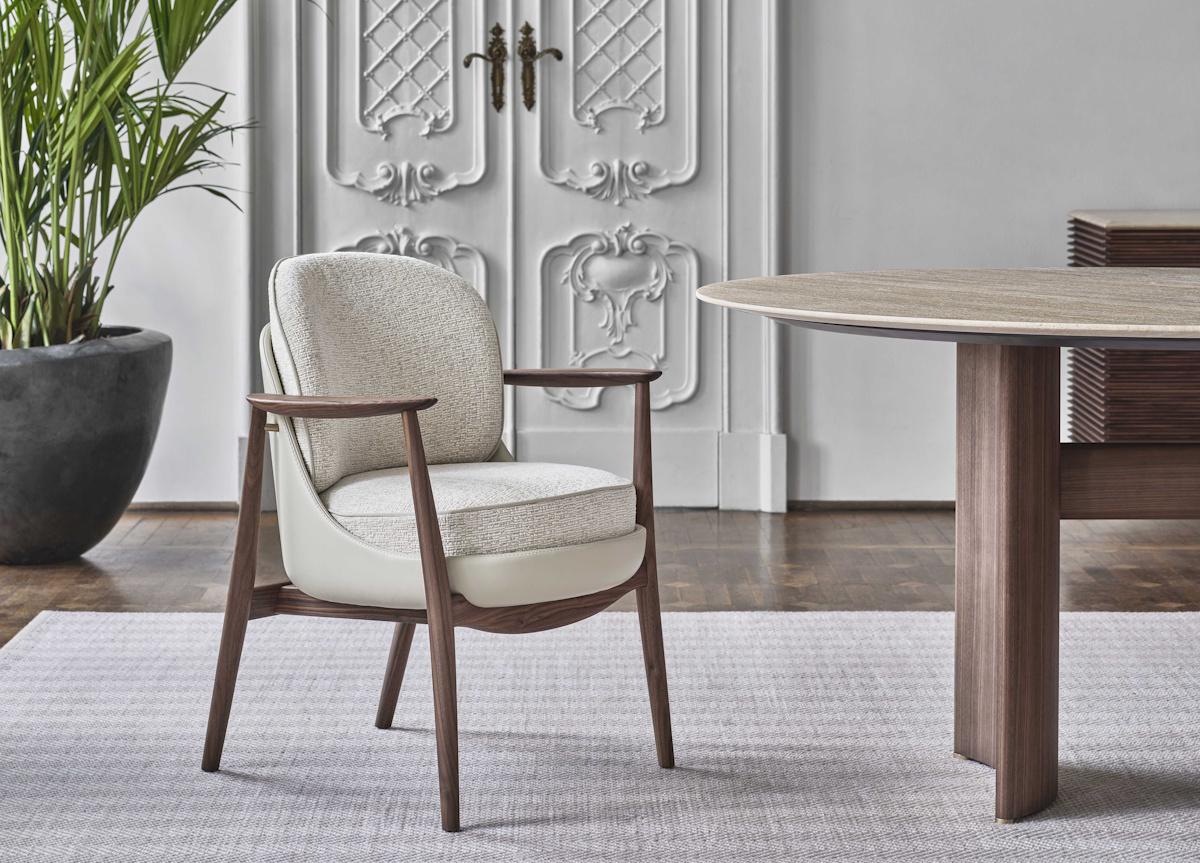 Porada Biloba Dining Armchair