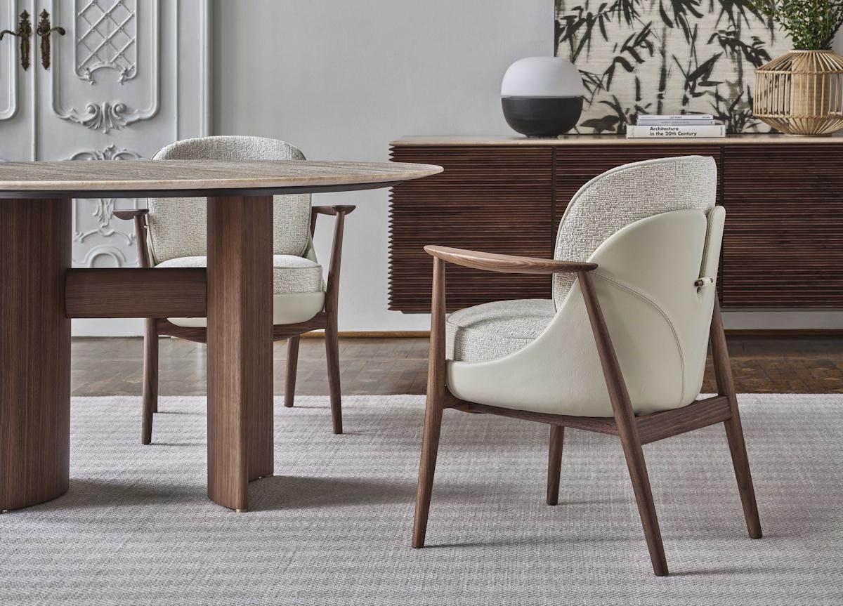Porada Biloba Dining Armchair