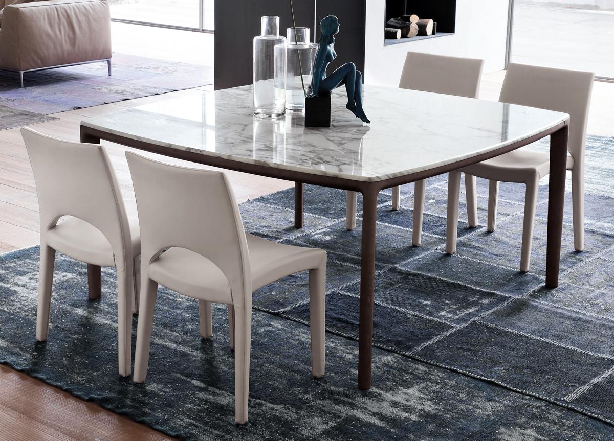Room and board shop marble dining table