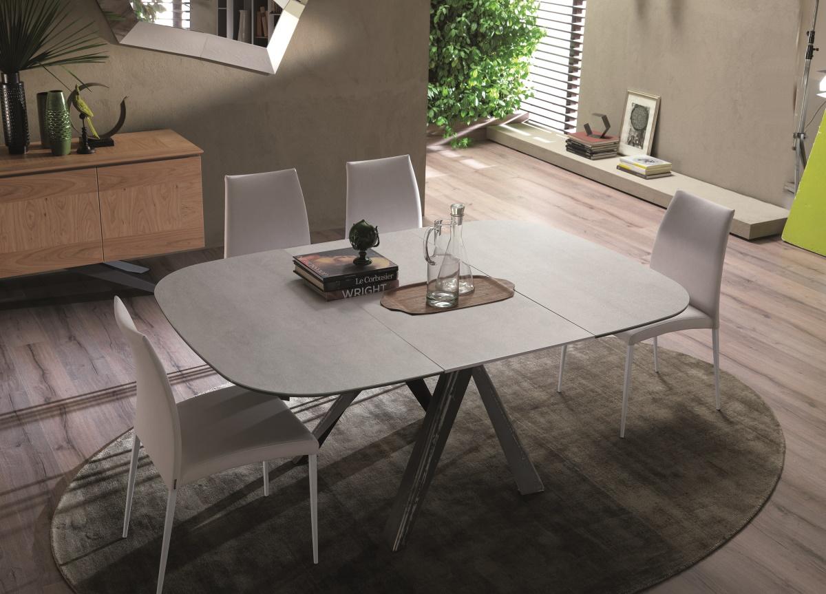 Ozzio Bombo Extending Dining Table