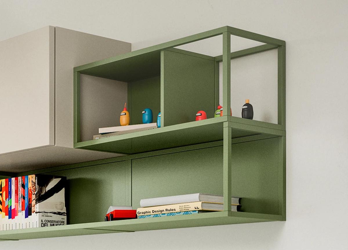 Battistella Boxy Wall Unit/Bookshelf