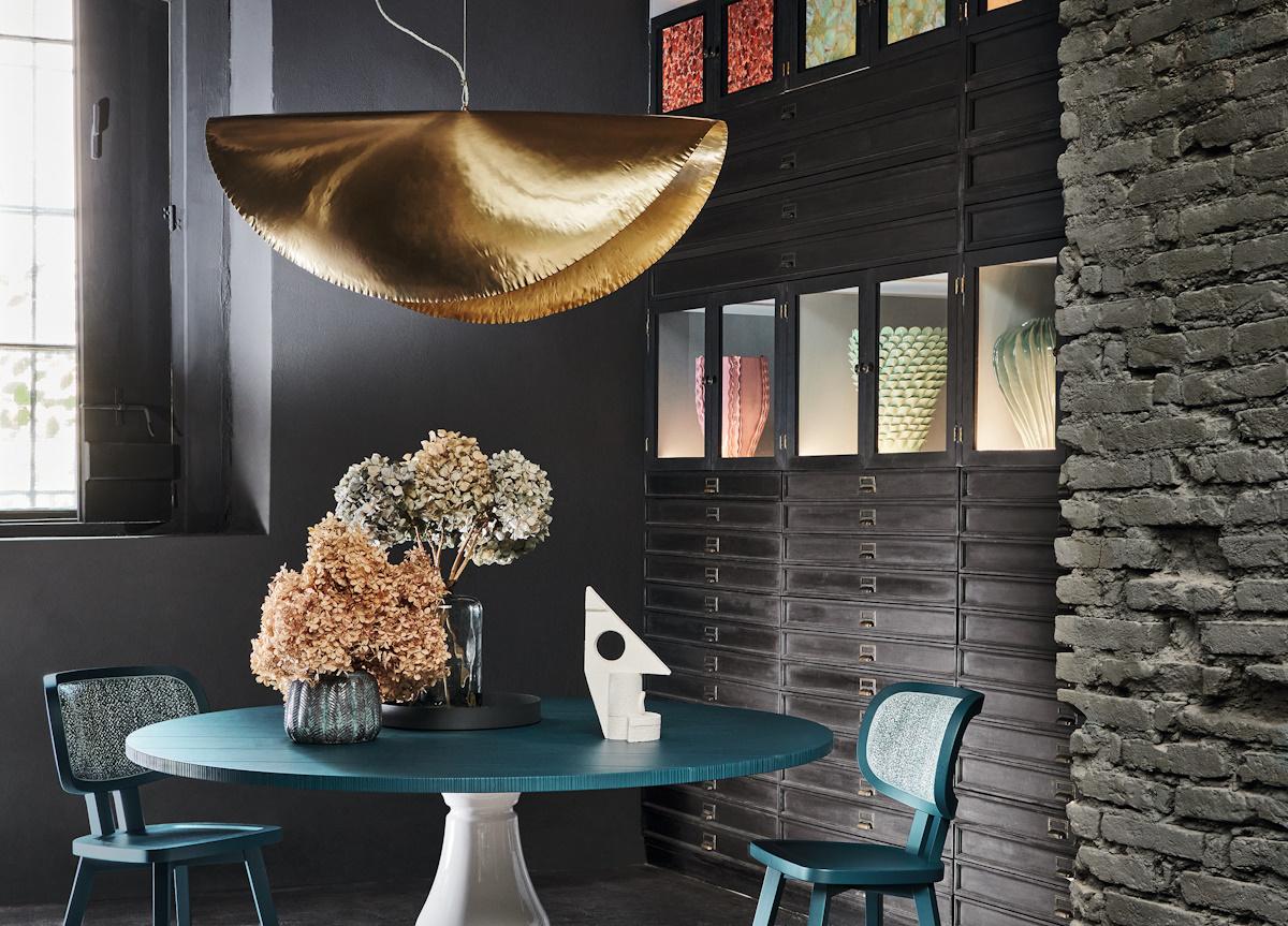 Brass 96 shop suspension lamp