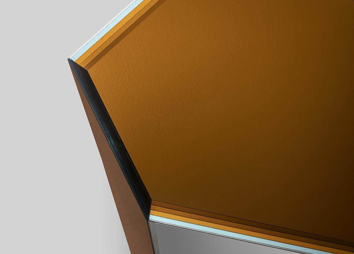 Glas Italia Bisel Console Table