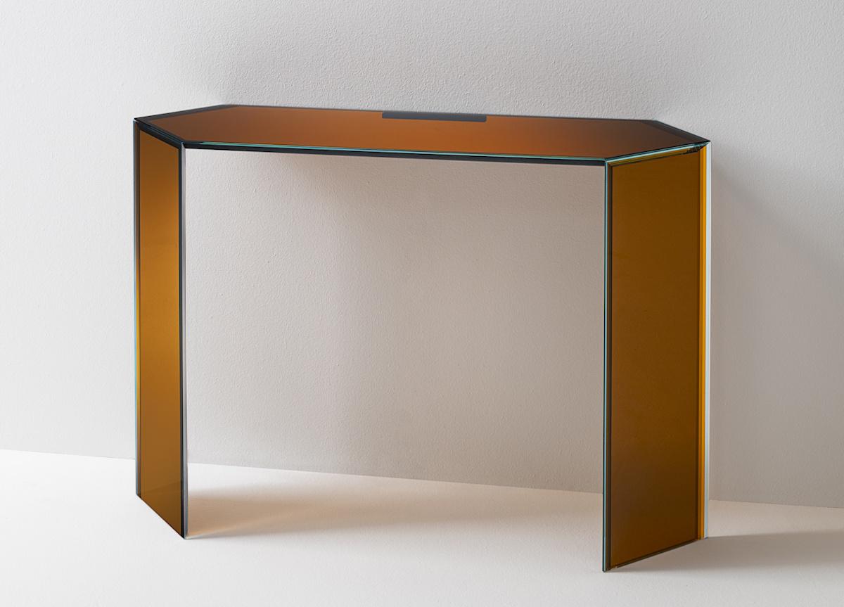 Glas Italia Bisel Console Table