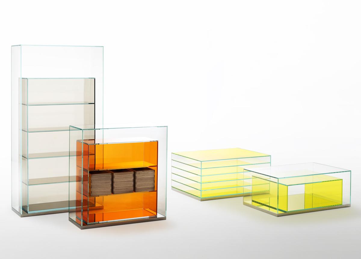 Glas Italia Boxinbox Glass Storage Unit