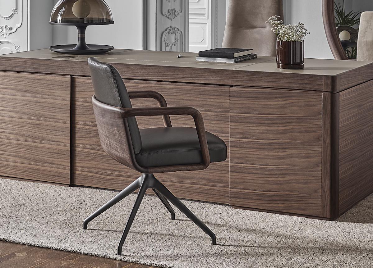 Porada Cuna Executive Low Back Armchair