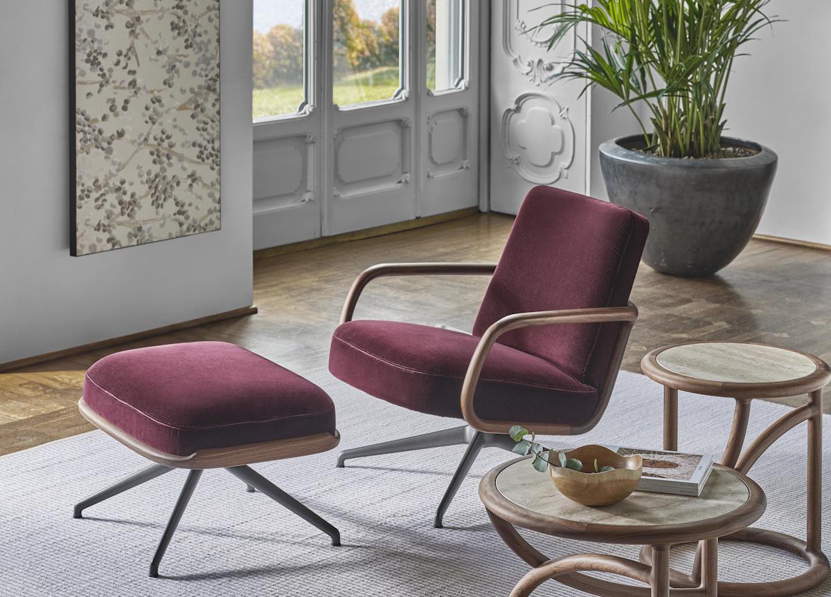 Porada Cuna Low Back Armchair