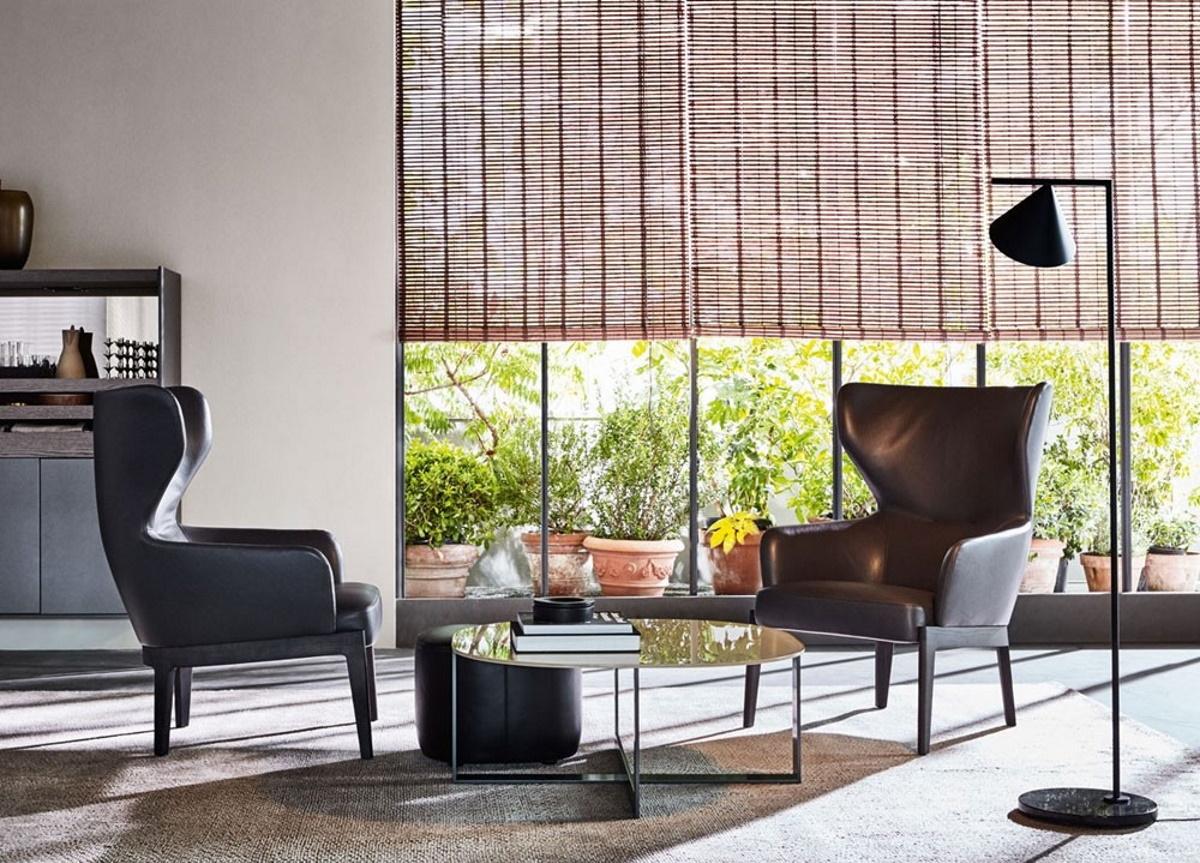 Molteni Chelsea High Back Armchair