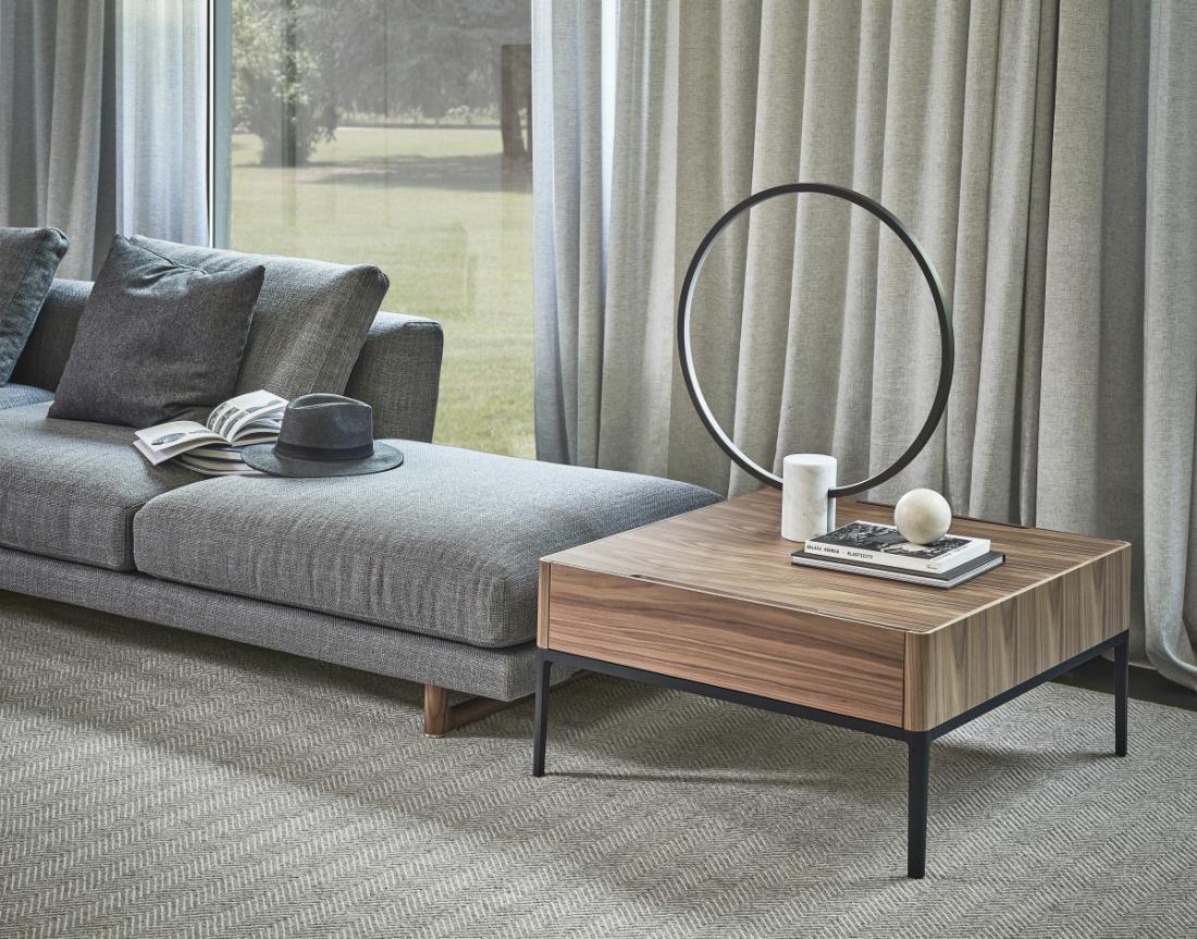 Porada Chiba Coffee Table With Drawers