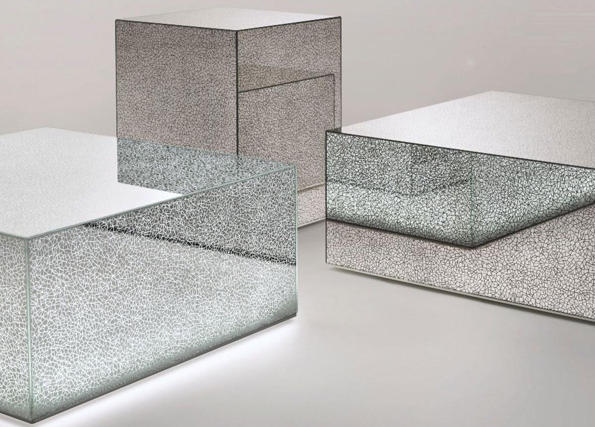 Glas Italia Crack Coffee Table