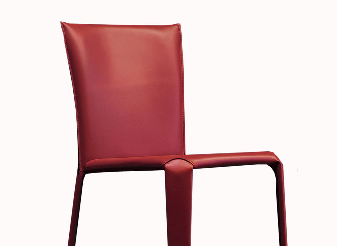 Bontempi Clark Leather Dining Chair