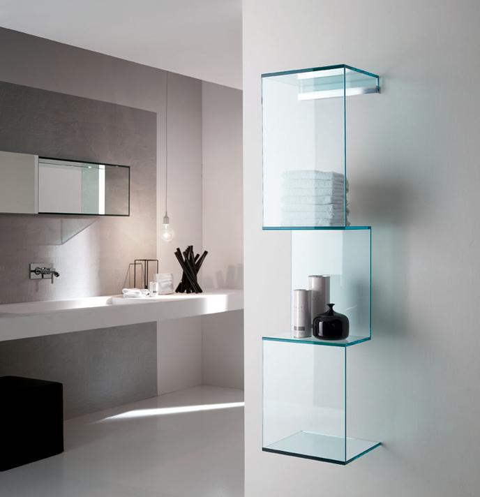 Tonelli Cling Glass Wall Shelves- Now Discontinued