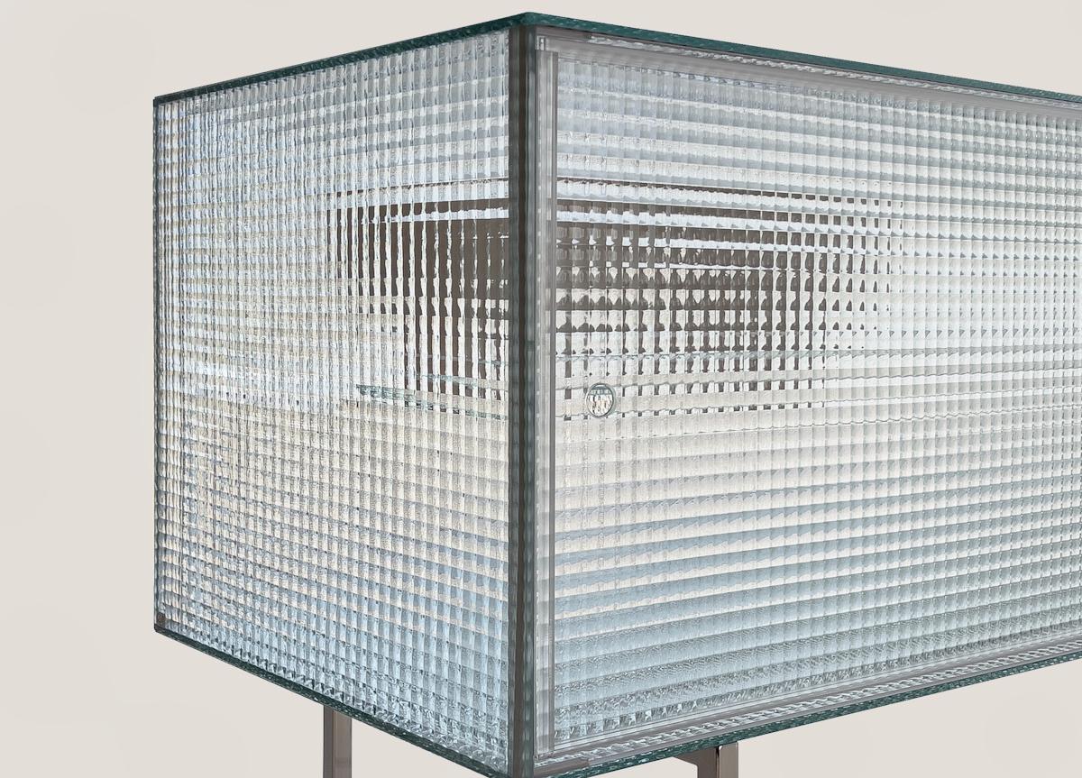 Glas Italia Commodore Glass Sideboard