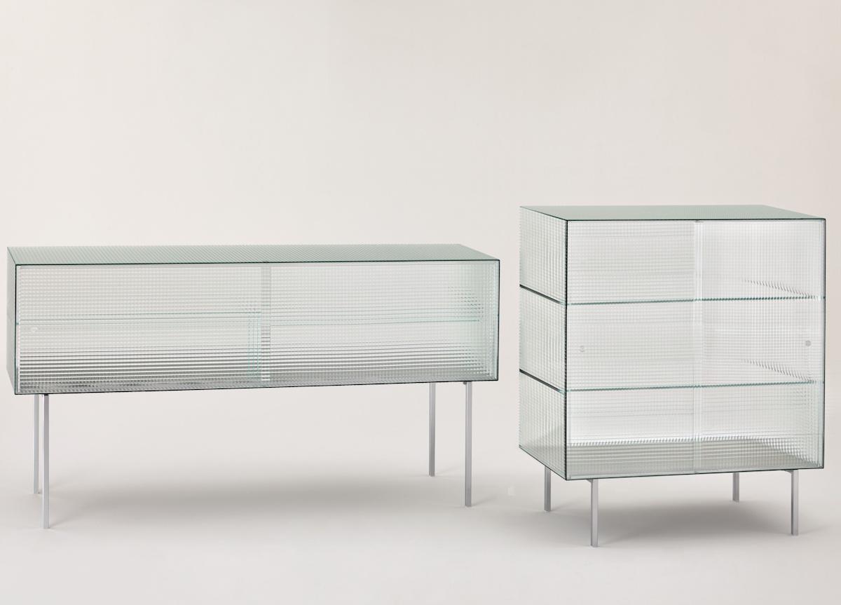 Glas Italia Commodore Glass Sideboard