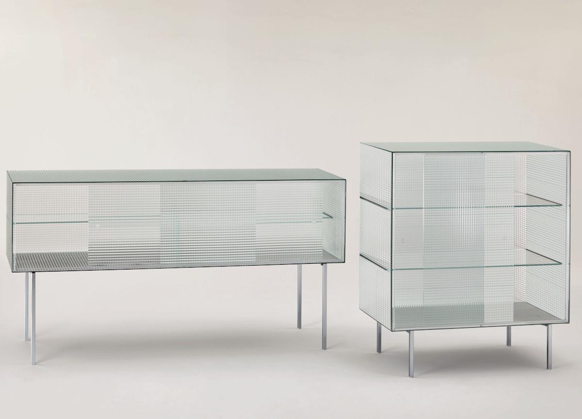 Glas Italia Commodore Glass Sideboard