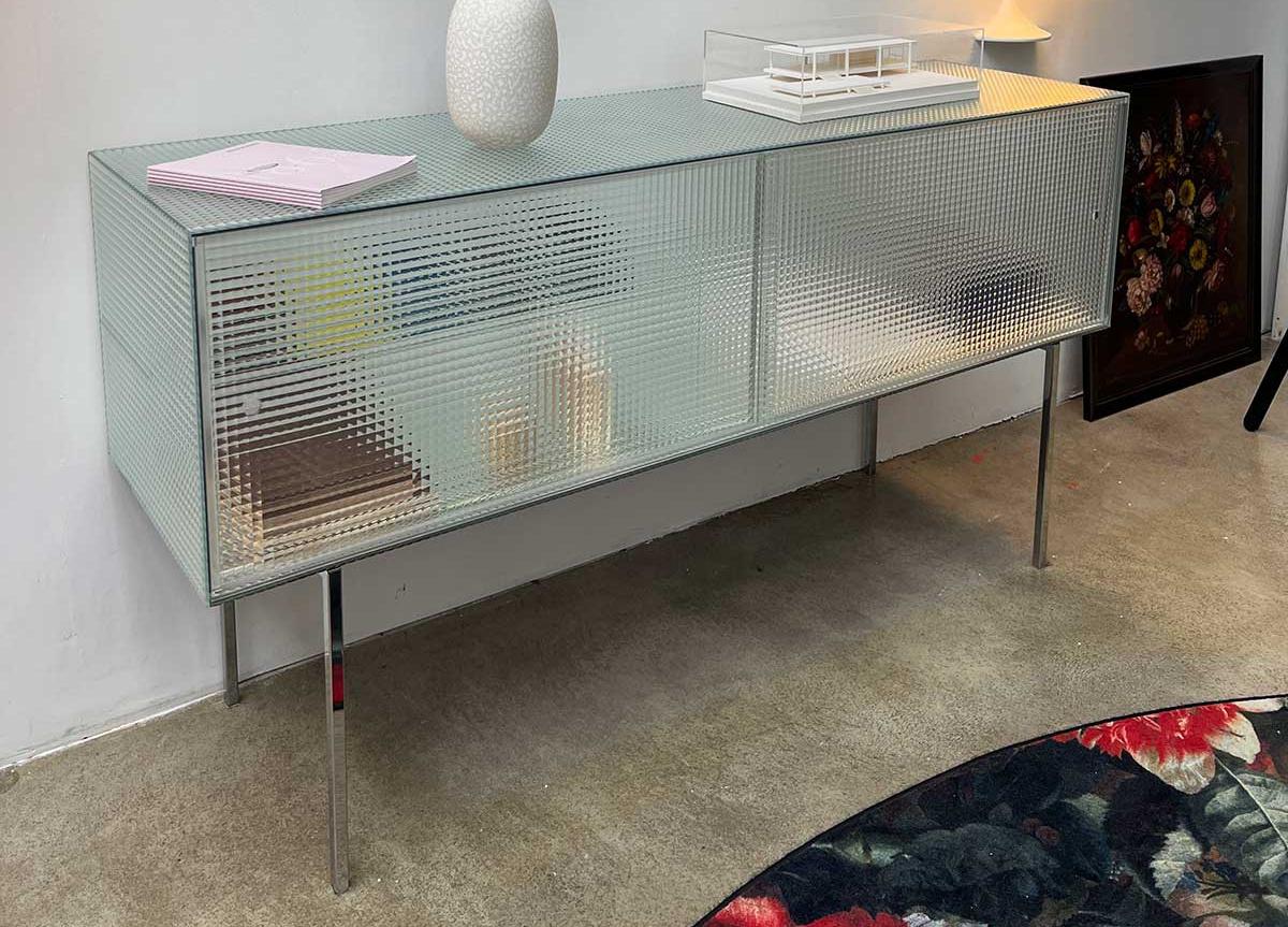 Glas Italia Commodore Glass Sideboard