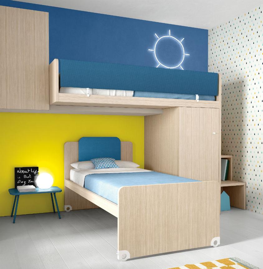 Battistella Nidi Children's Bedroom Composition 01