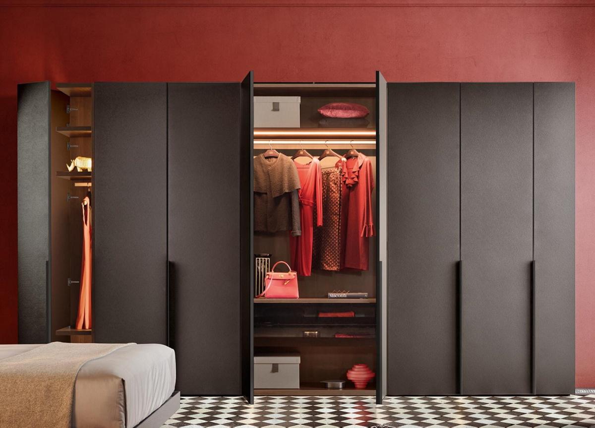 Pianca Cornice Wardrobe - Pianca Wardrobes At Go Modern