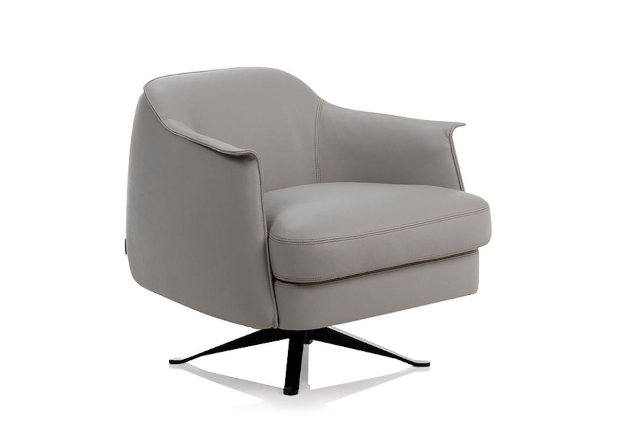 Cierre Boheme Armchair with Swivel Base