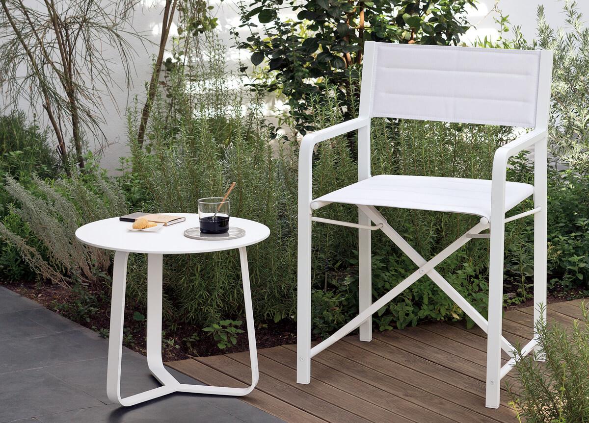 Manutti Cross Garden Dining Chair