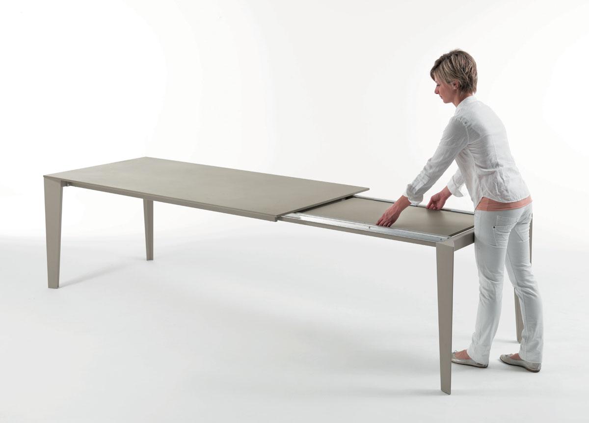 Bontempi Cruz Extending Ceramic Dining Table