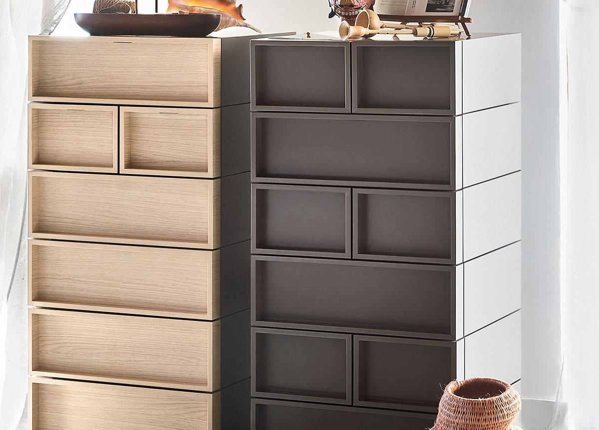 Novamobili Cube Tall Chest of Drawers - Now Discontinued