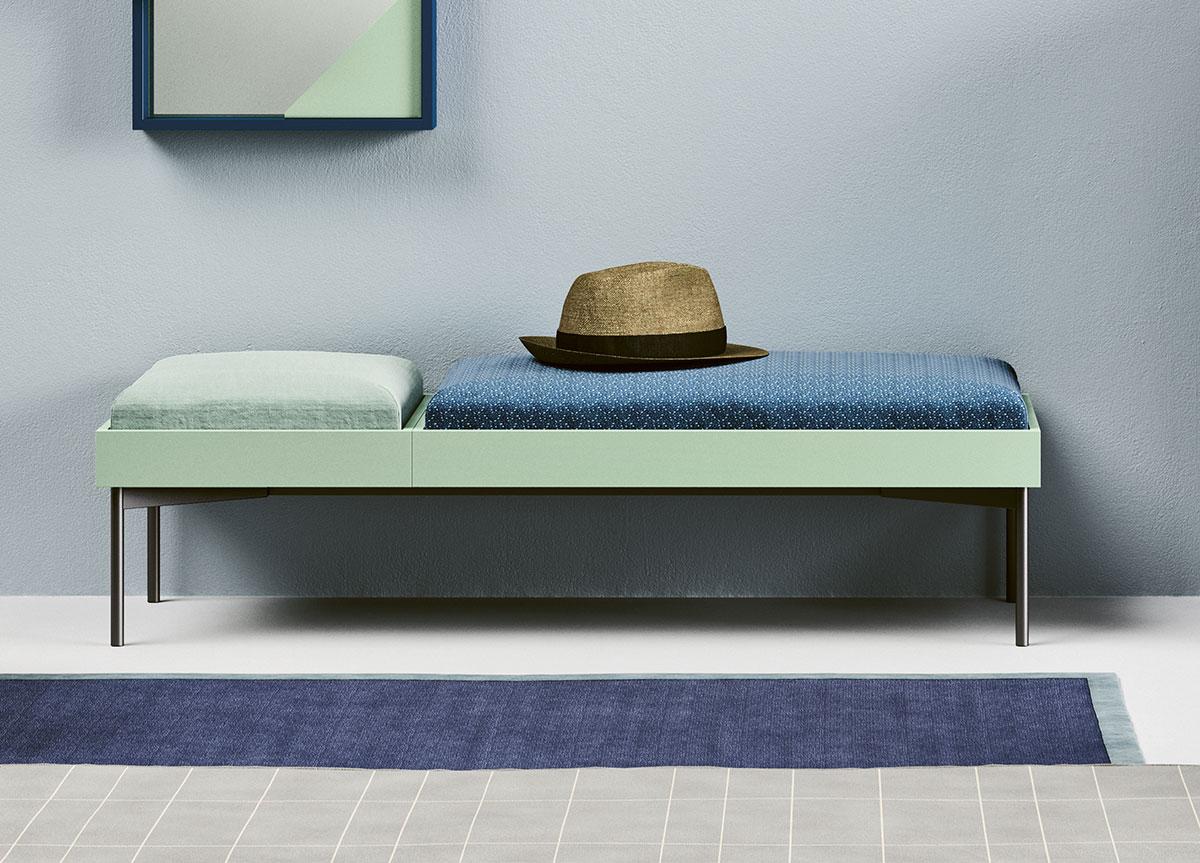 Novamobili Cube Bench With Seat Cushions