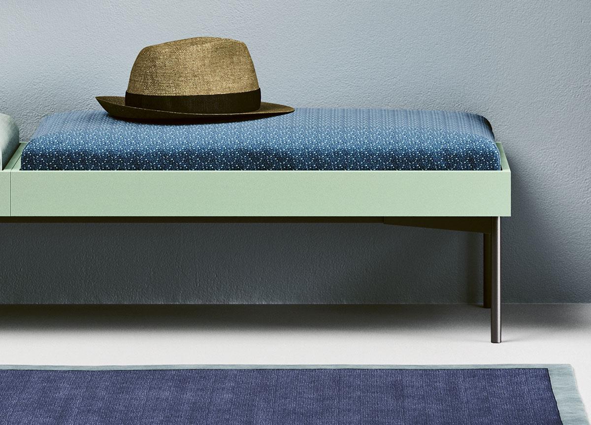 Novamobili Cube Bench With Seat Cushions