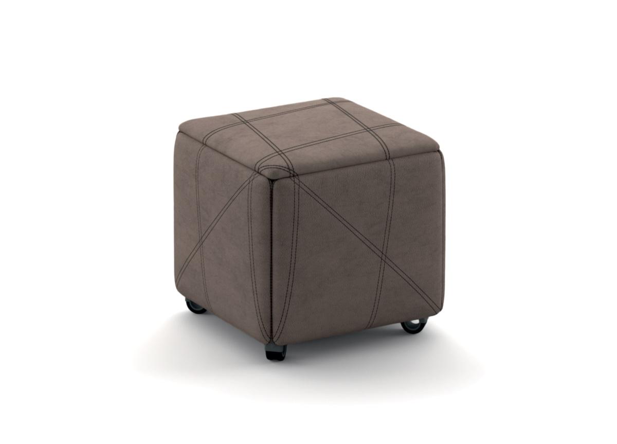 Ozzio Cubix Pouf With 4 Chairs