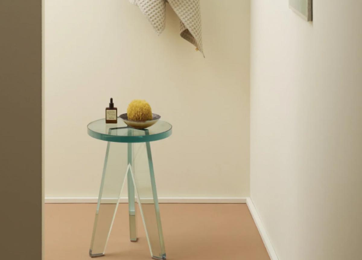 Glas Italia Crystal Stool/Side Table