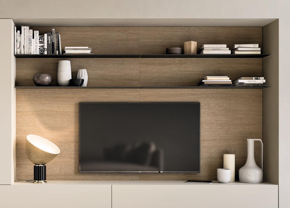 Dafre Day TV/Wall Unit Composition 23, Contemporary Wall Units