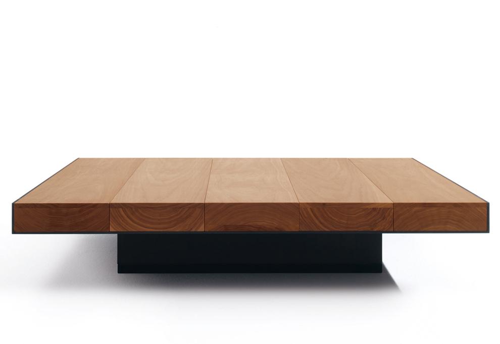 Lema Deck Square Coffee Table, Low Square Wooden Coffee Table Uk