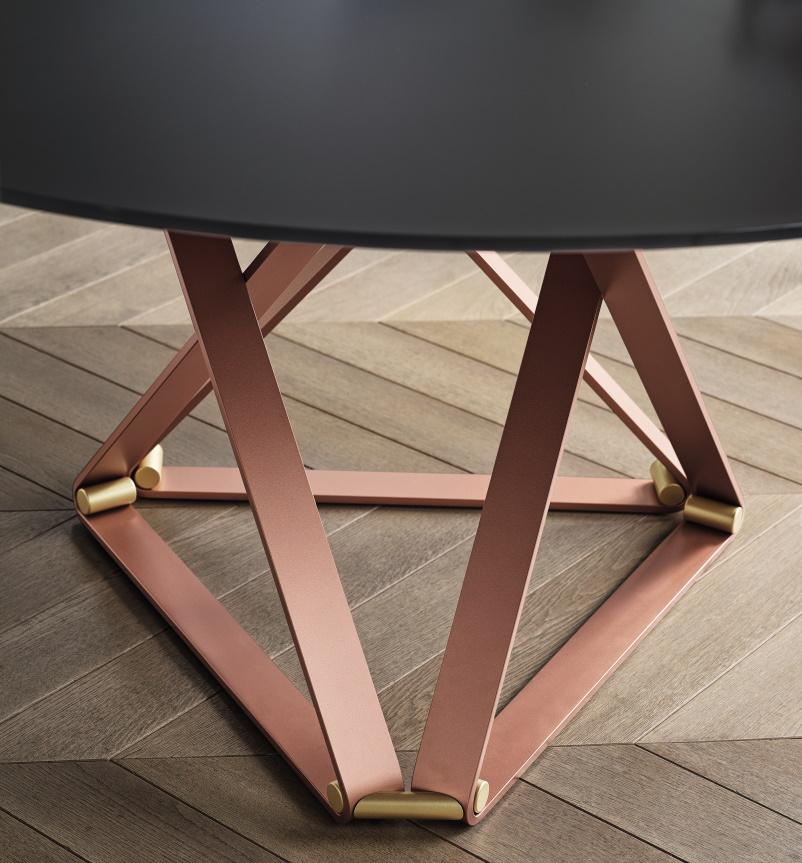 Bontempi Delta Round Dining Table