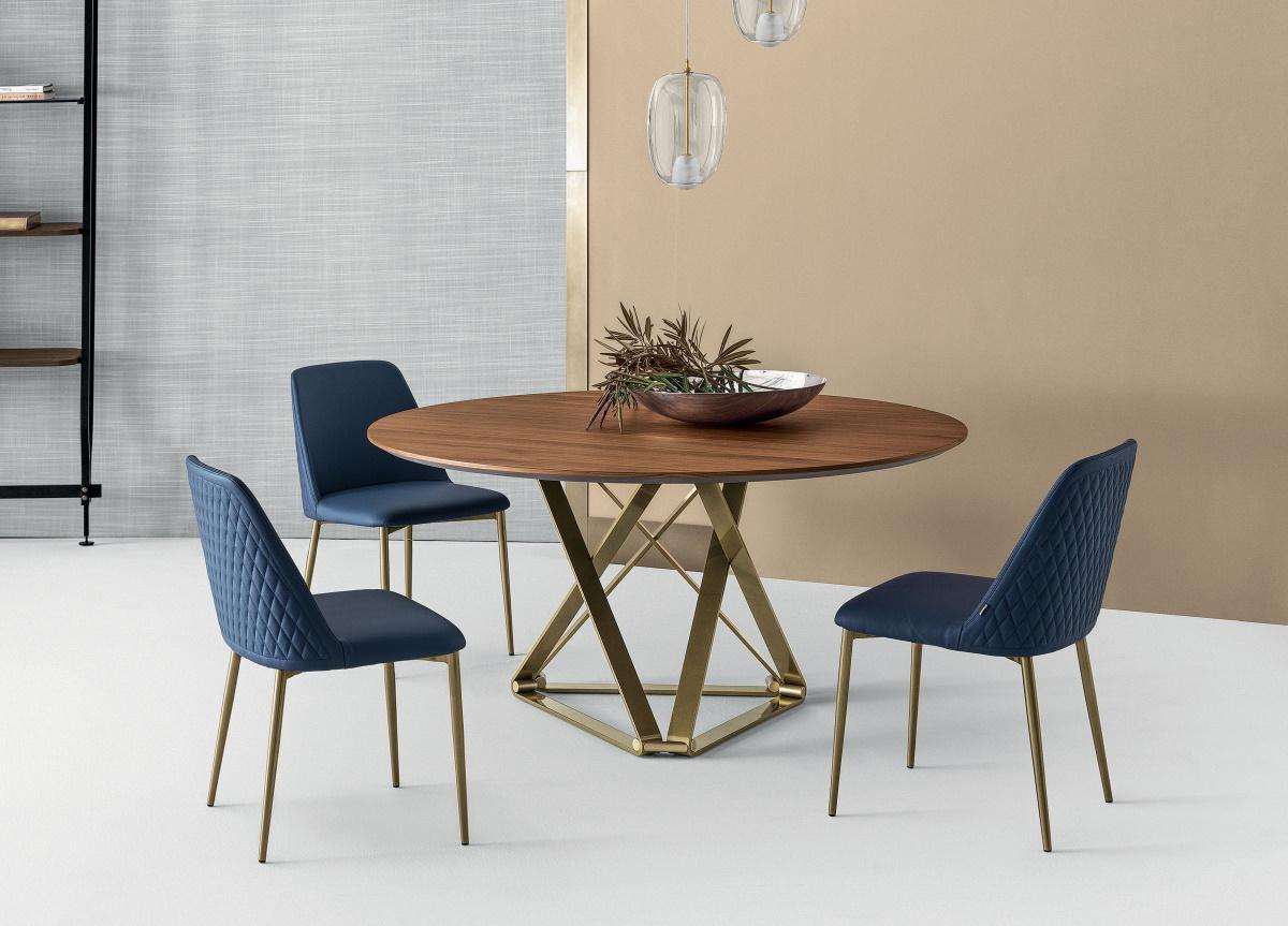 Bontempi Delta Round Dining Table