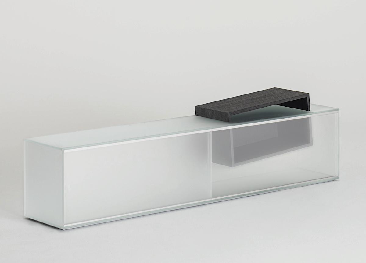 Glas Italia Drift Glass Sideboard