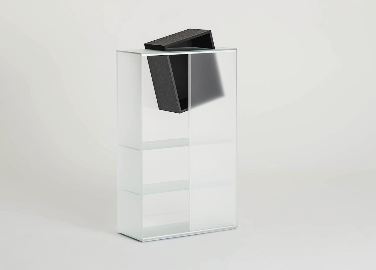 Glas Italia Drift Glass Sideboard