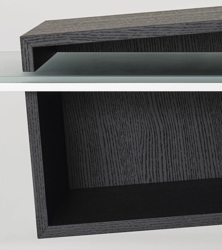 Glas Italia Drift Glass Sideboard