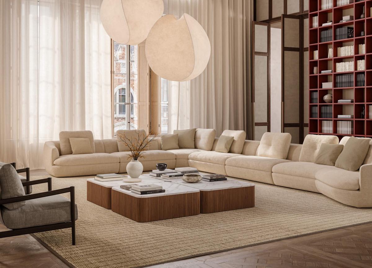Lema Drum Coffee Table