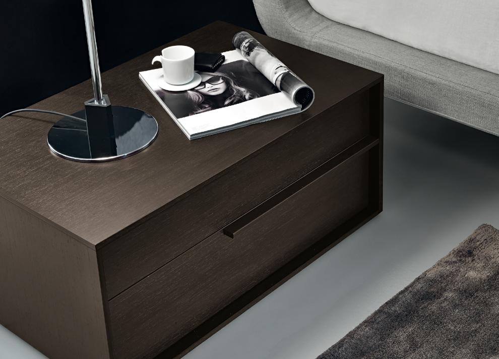 Jesse Feel Bedside Cabinet In Wood - Now Discontinued