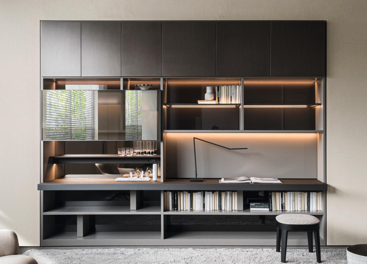 Molteni 505 Up Wall Unit/Bookcase