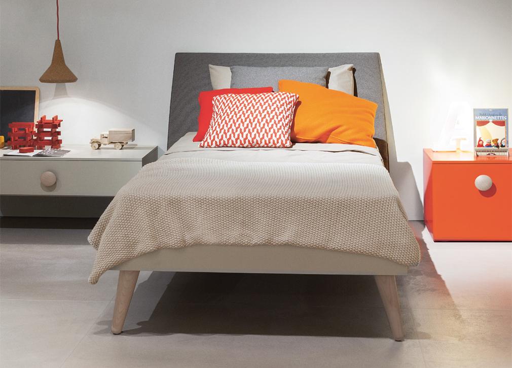 Battistella Woody Flare Single Bed