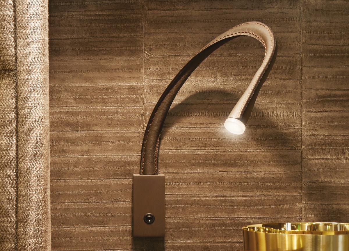 Contardi Flexiled Leather Wall Light