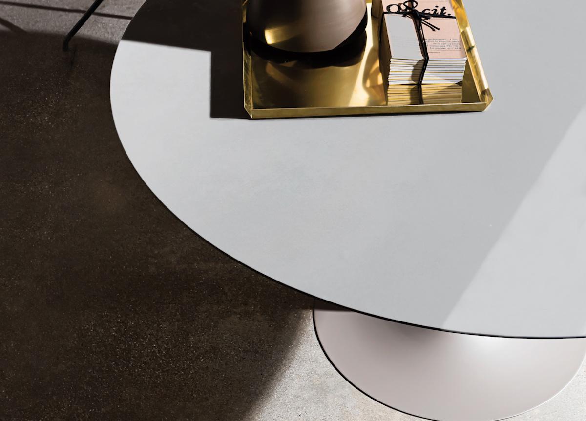 Sovet Italia Flute Round Dining Table
