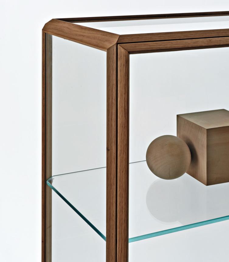 Molteni 45 Degrees Vetrina Display Cabinet